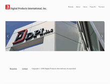 Tablet Screenshot of dpiinc.com